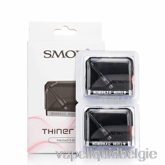 Vape België Smok Dunnere Vervangende Pods 0.8ohm Meshed Pods